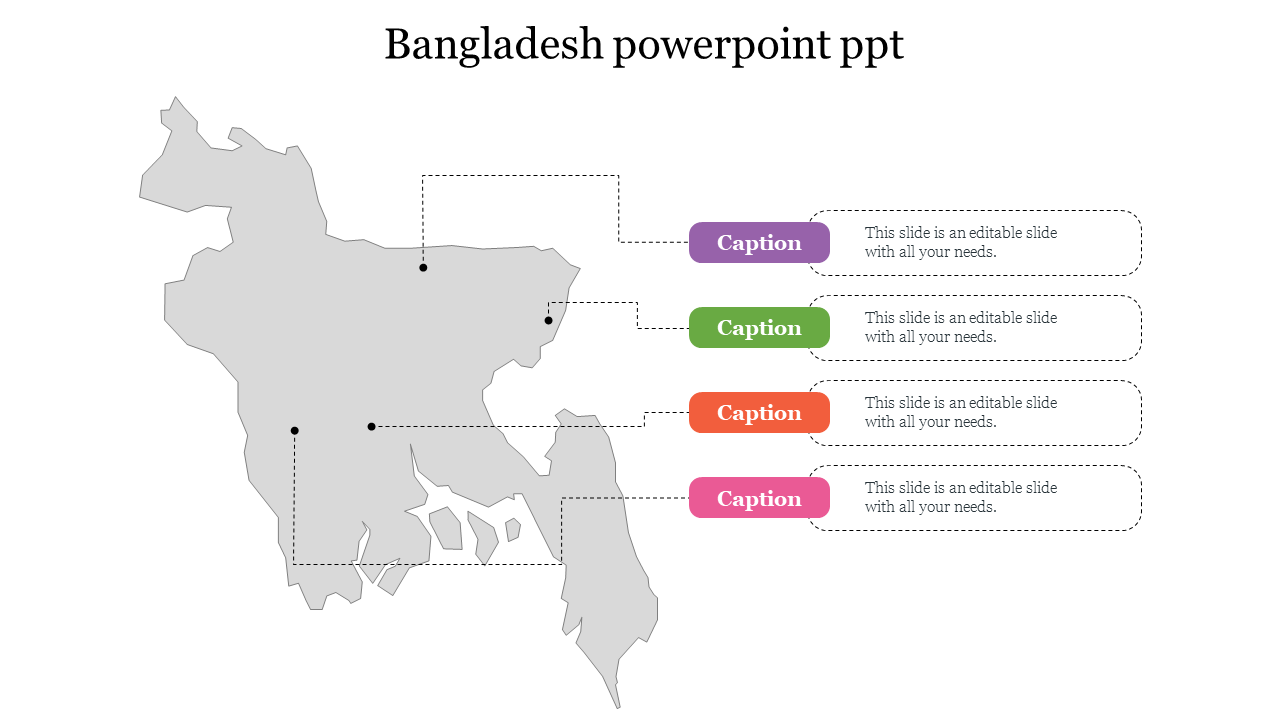 Editable Bangladesh PowerPoint PPT Slides Presentation